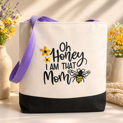 💜 Mother’s Day Floral Tote Bag 🌸 Violet Expressions LLC 💜 Mother’s Day Floral Tote Bag 🌸 Violet Expressions LLC violetexpressions.com