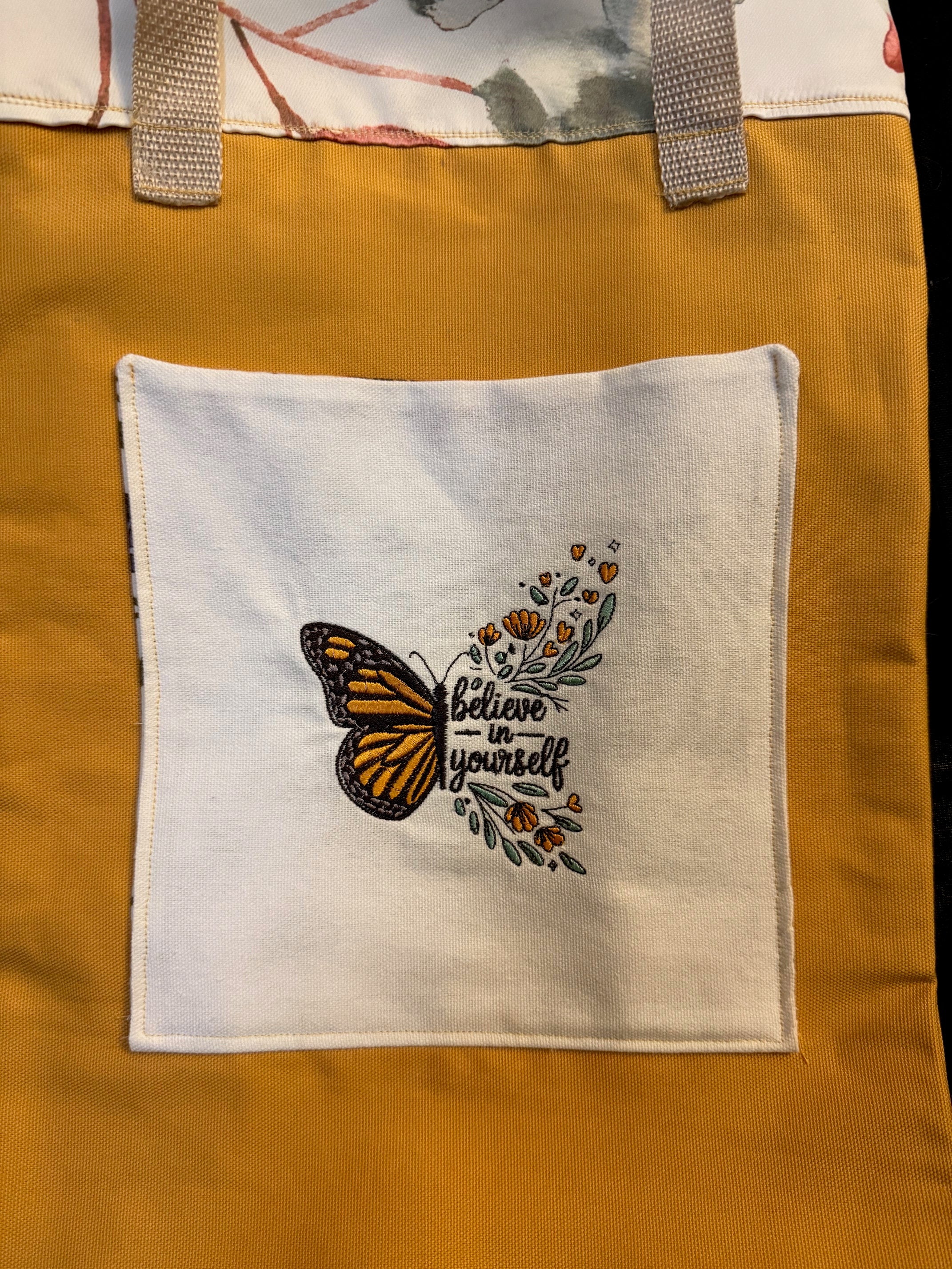 Canvas Tote Bag "Believe in Yourself"