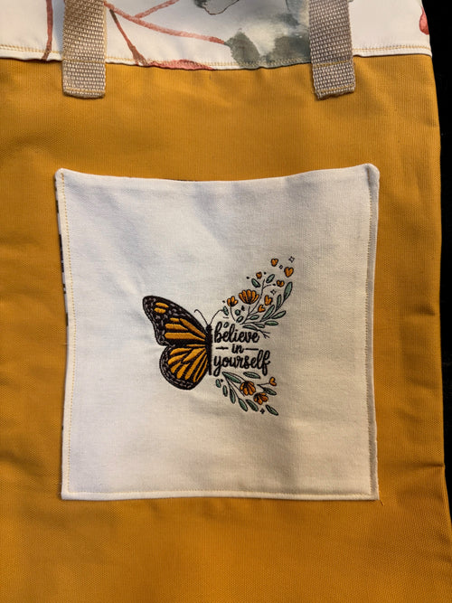 Canvas Tote Bag "Believe in Yourself"