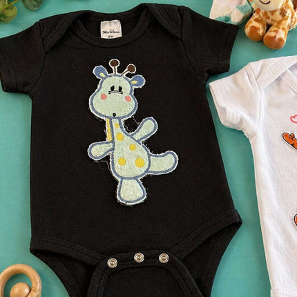 Cute Giraffe Baby Bodysuit 🖤🍼 Violet Expressions LLC Custom Products Custom Products Default Title Violet Expressions LLC violetexpressions.com