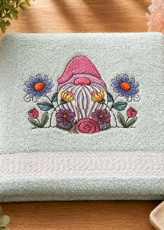 Embroidered Bath Towel Violet Expressions LLC Bath Towel Bath Towel Default Title Violet Expressions LLC violetexpressions.com