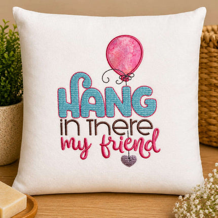 Inspired Throw Pillow Violet Expressions LLC   One Friend Violet Expressions LLC violetexpressions.com