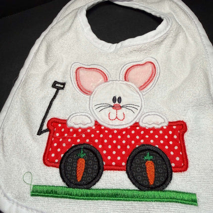 Little Peep Easter Bib Violet Expressions LLC   Yellow Chick Violet Expressions LLC violetexpressions.com