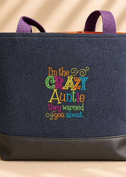 Mother's Day Tote Violet Expressions LLC Embroidered Tote Bag Embroidered Tote Bag Mom Superpower Violet Expressions LLC violetexpressions.com