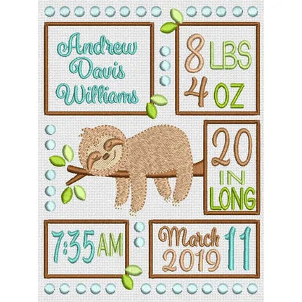 Personalized Baby Birth Cherished Certificate Design 👶✨ Violet Expressions LLC Custom Products Custom Products Default Title Violet Expressions LLC violetexpressions.com