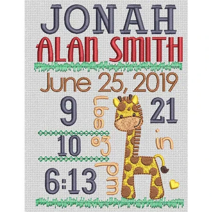 Personalized Baby Birth Cherished Certificate Design 👶✨ Violet Expressions LLC Custom Products Custom Products Default Title Violet Expressions LLC violetexpressions.com