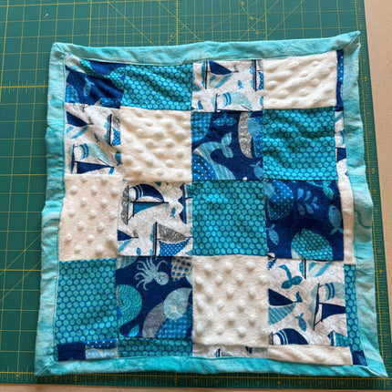 Safari Baby Lovie Comfort Blanket 🐘🦒🌙 Violet Expressions LLC Custom Products Custom Products H Violet Expressions LLC violetexpressions.com