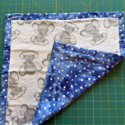 Safari Baby Lovie Comfort Blanket 🐘🦒🌙 Violet Expressions LLC Custom Products Custom Products H Violet Expressions LLC violetexpressions.com