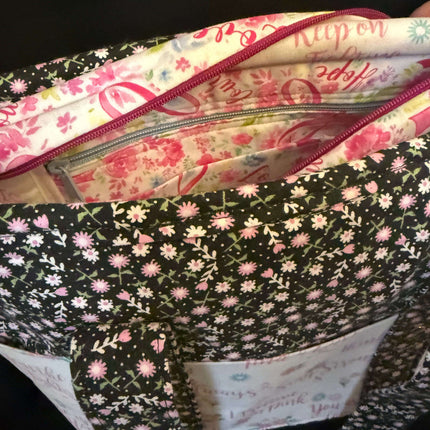 Violet's Pink Ribbon Purse Violet Expressions LLC   Default Title Violet Expressions LLC violetexpressions.com